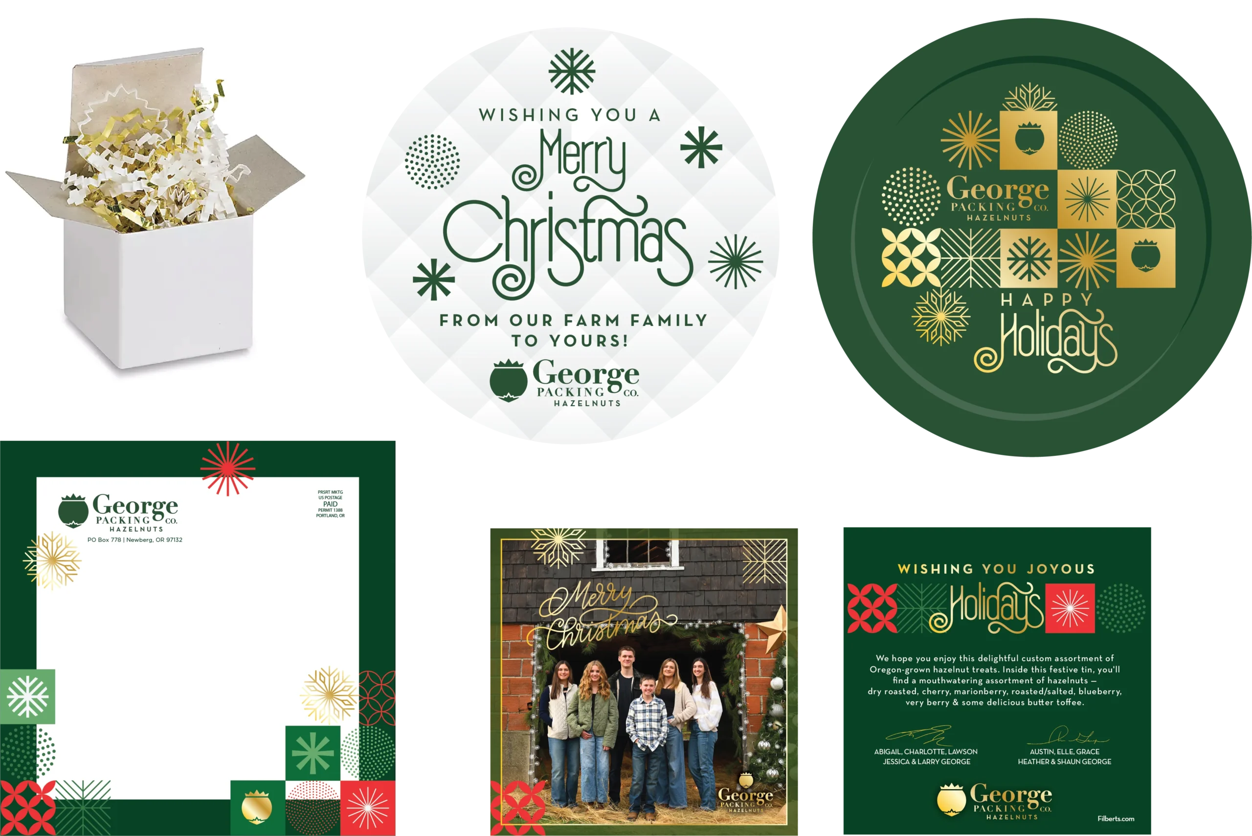George Packing Company Design work
